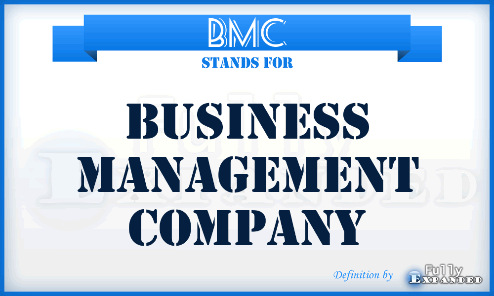 BMC - Business Management Company