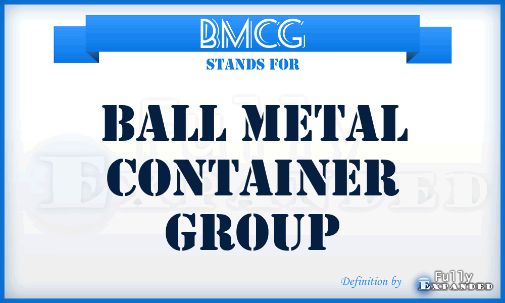 BMCG - Ball Metal Container Group