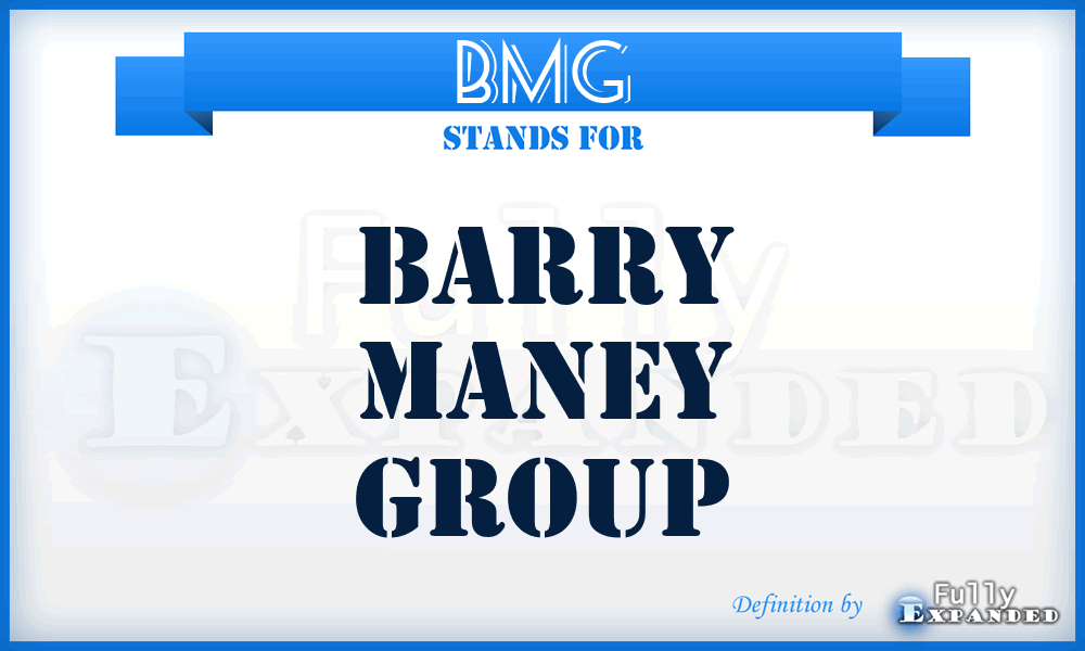 BMG - Barry Maney Group