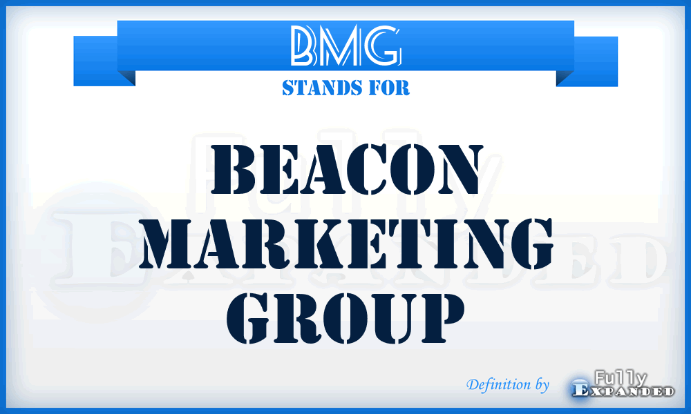 BMG - Beacon Marketing Group