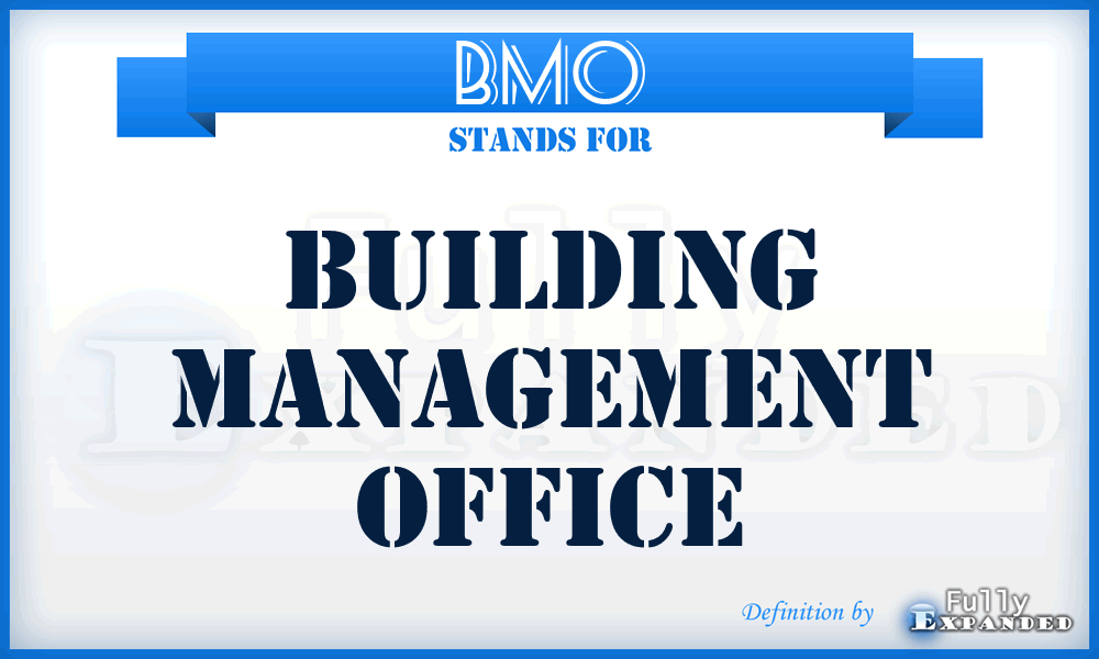 BMO - Building Management Office