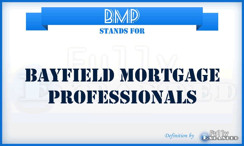 BMP - Bayfield Mortgage Professionals