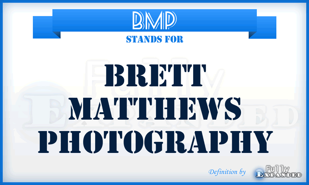 BMP - Brett Matthews Photography