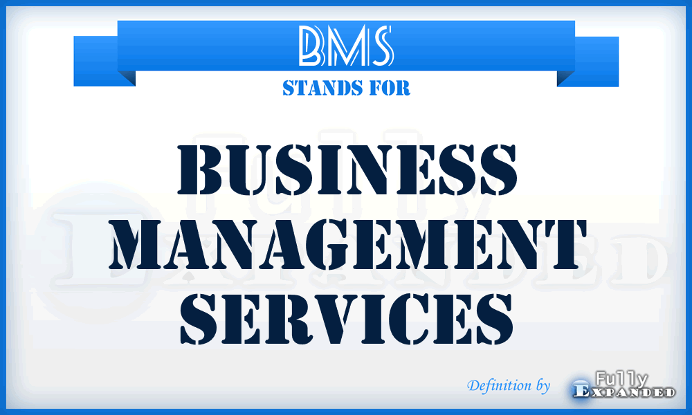 BMS - Business Management Services