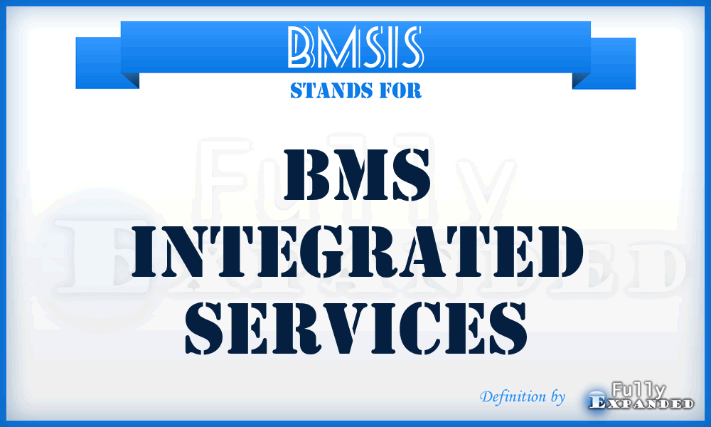 BMSIS - BMS Integrated Services