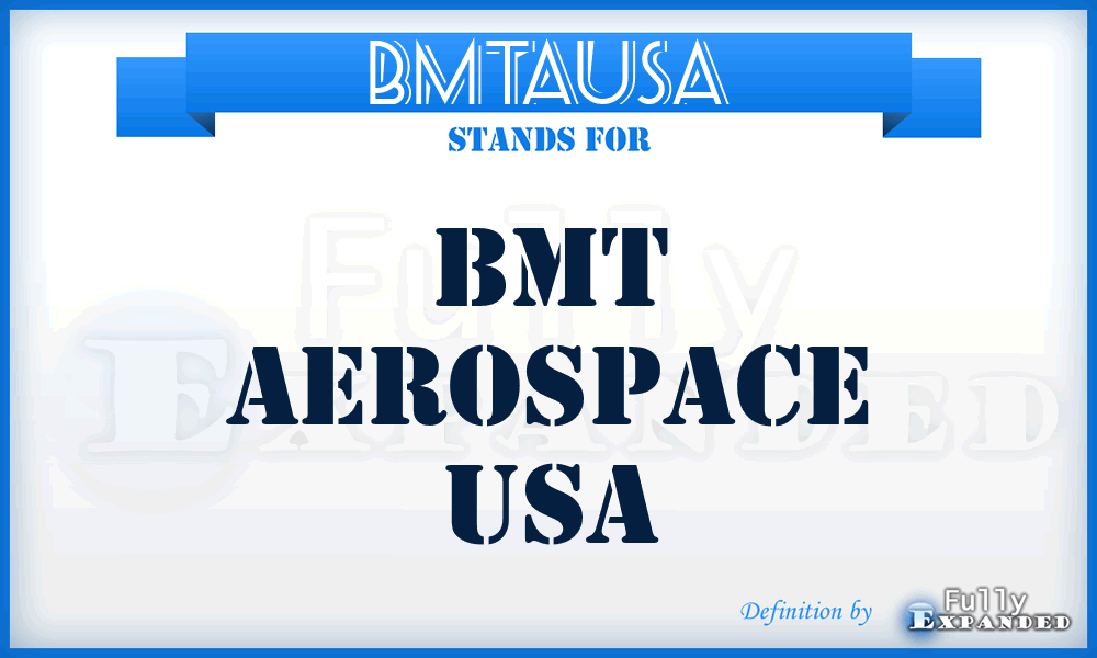 BMTAUSA - BMT Aerospace USA