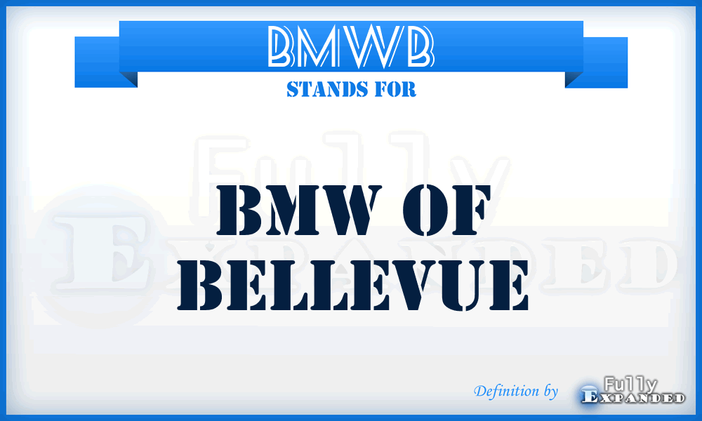 BMWB - BMW of Bellevue