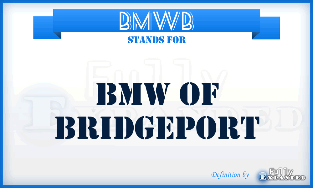 BMWB - BMW of Bridgeport