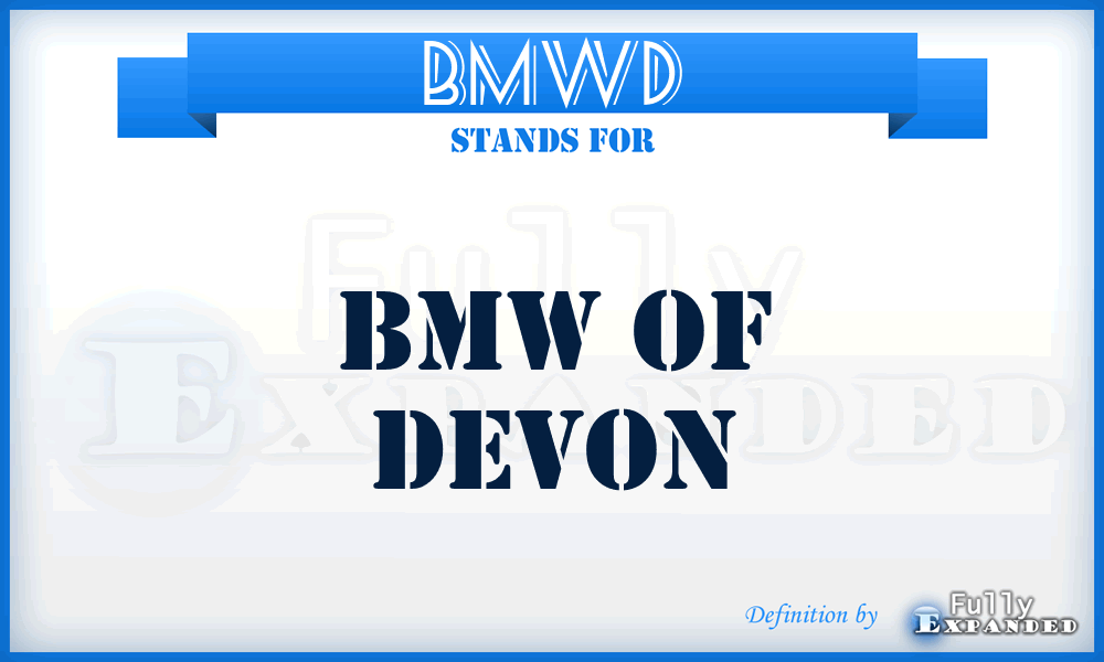 BMWD - BMW of Devon