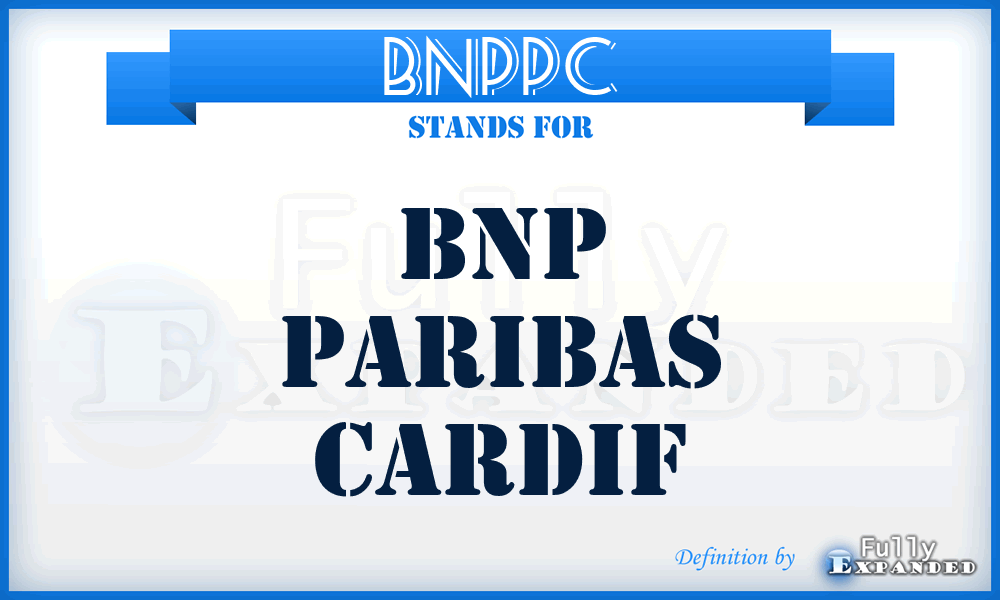 BNPPC - BNP Paribas Cardif