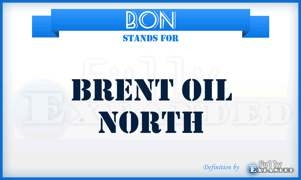 BON - Brent Oil North