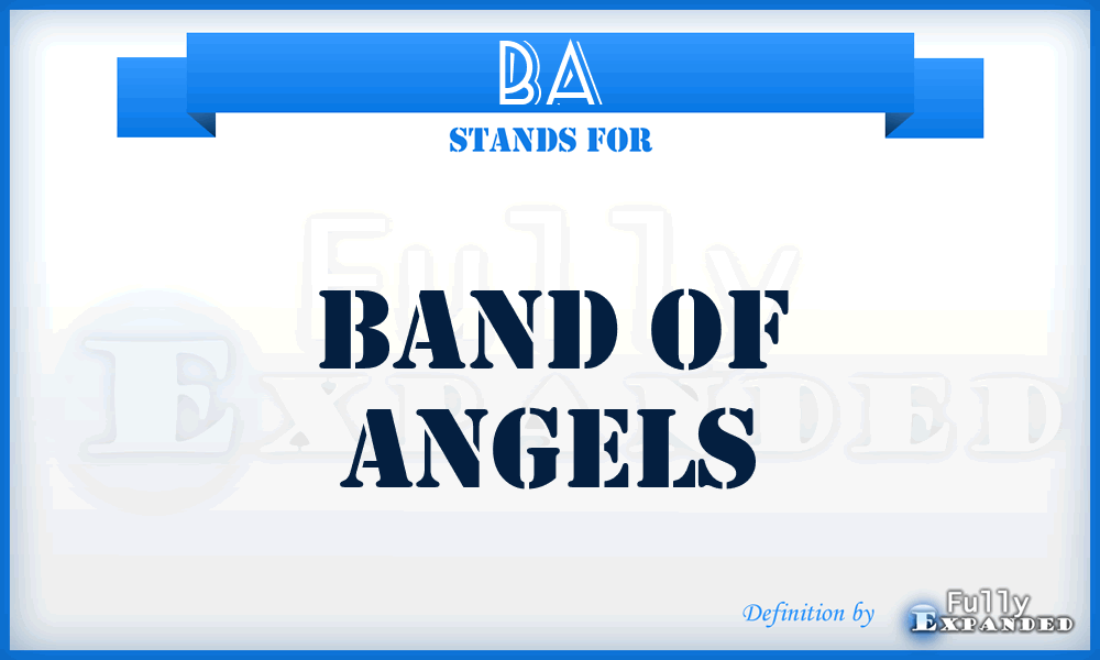 BA - Band of Angels