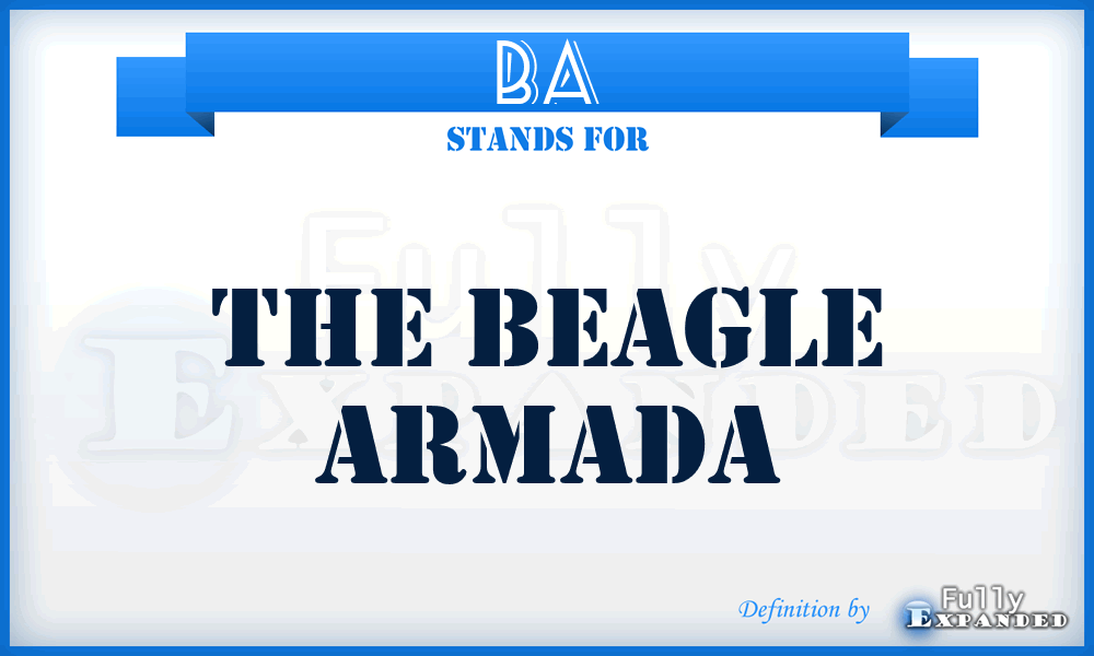 BA - The Beagle Armada