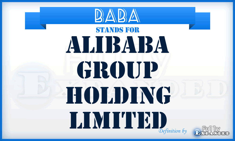 BABA - Alibaba Group Holding Limited