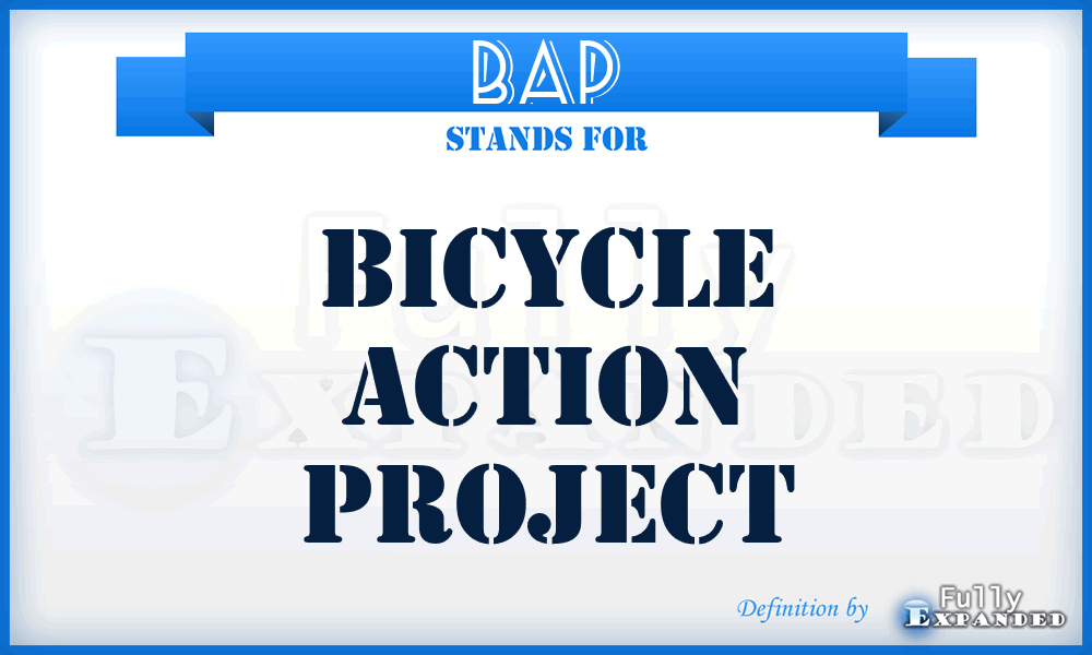 BAP - Bicycle Action Project