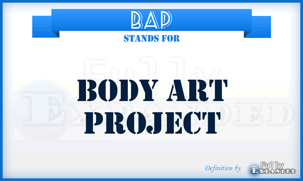 BAP - Body Art Project