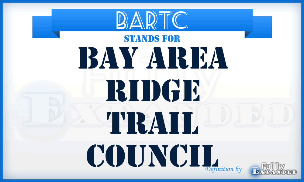 BARTC - Bay Area Ridge Trail Council