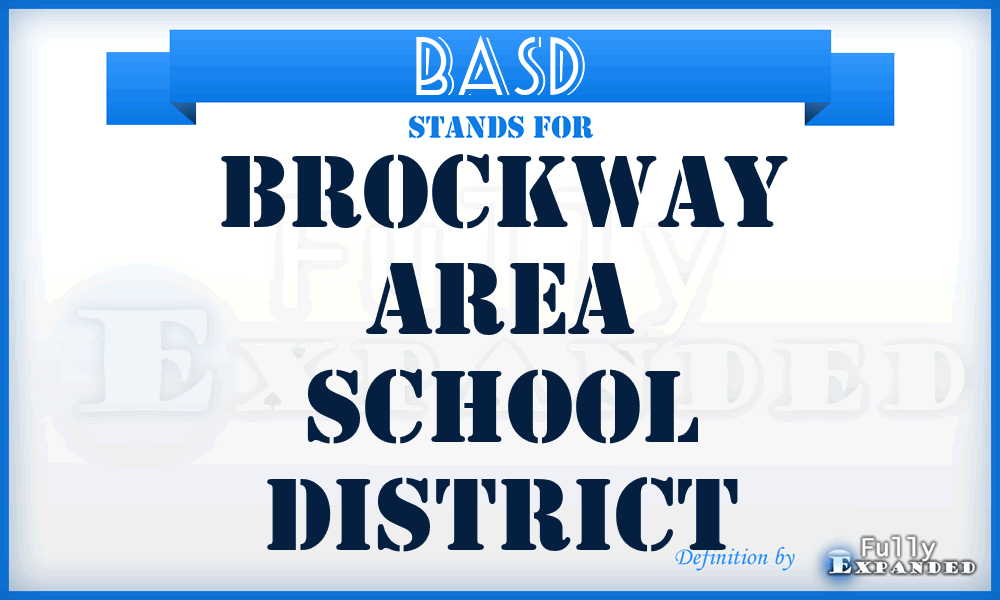 BASD - Brockway Area School District