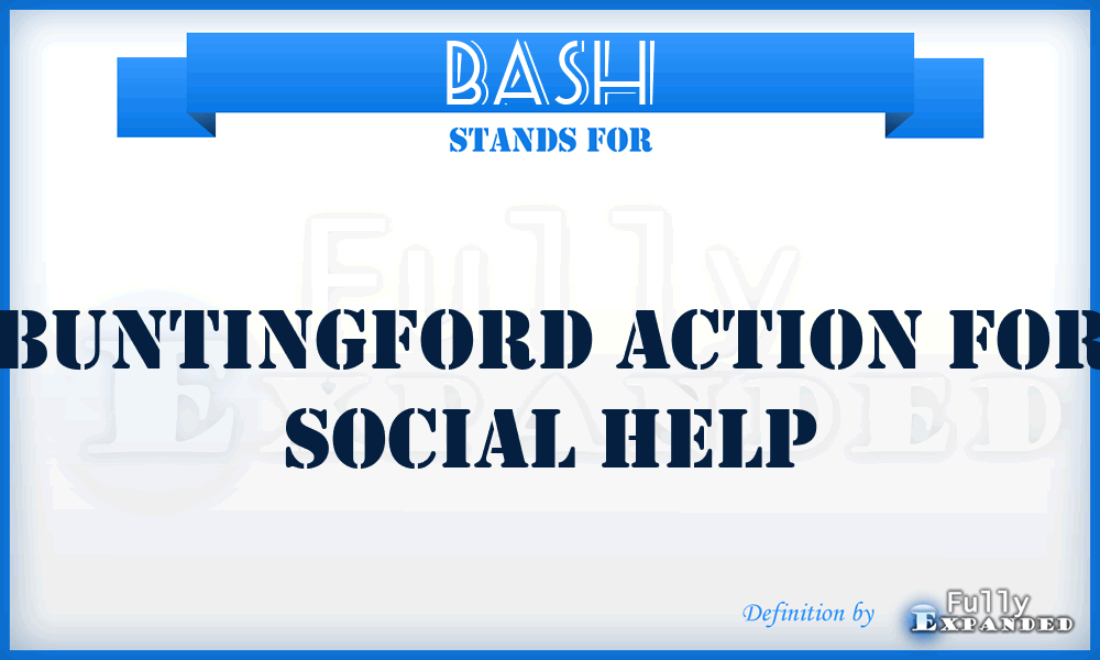 BASH - Buntingford Action For Social Help