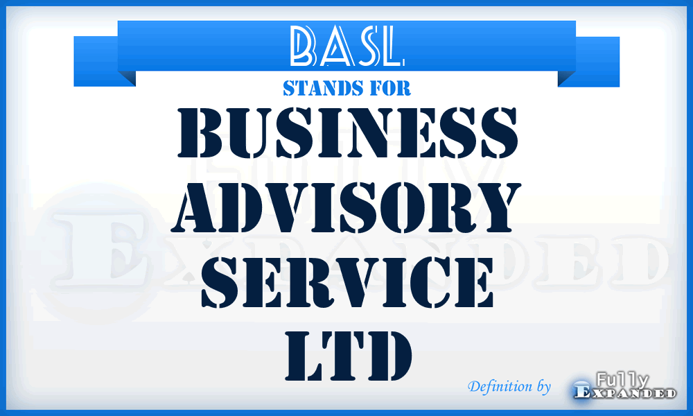 BASL - Business Advisory Service Ltd