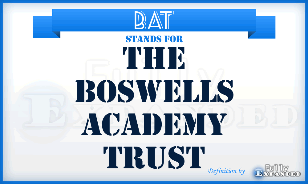 BAT - The Boswells Academy Trust
