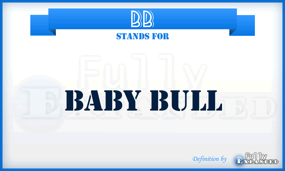 BB - Baby Bull