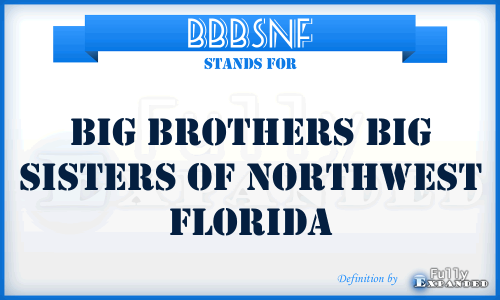 BBBSNF - Big Brothers Big Sisters of Northwest Florida