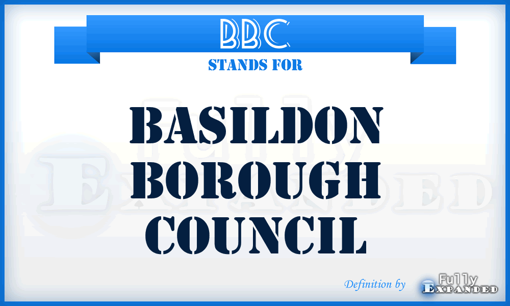 BBC - Basildon Borough Council