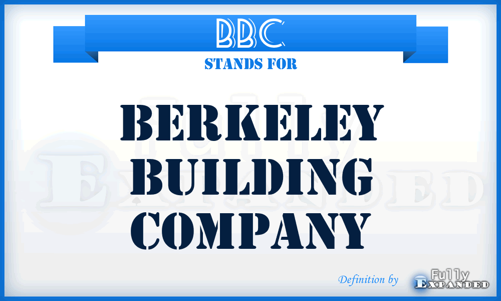 BBC - Berkeley Building Company