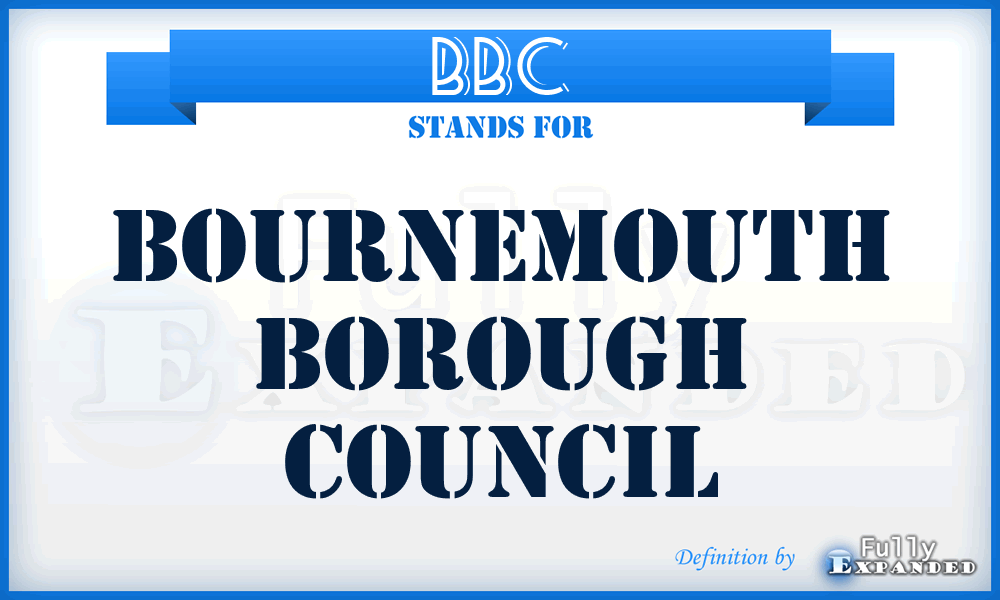 BBC - Bournemouth Borough Council