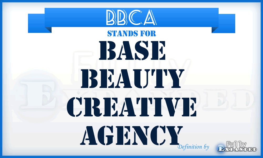 BBCA - Base Beauty Creative Agency