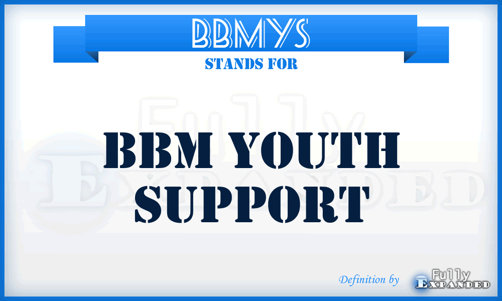 BBMYS - BBM Youth Support