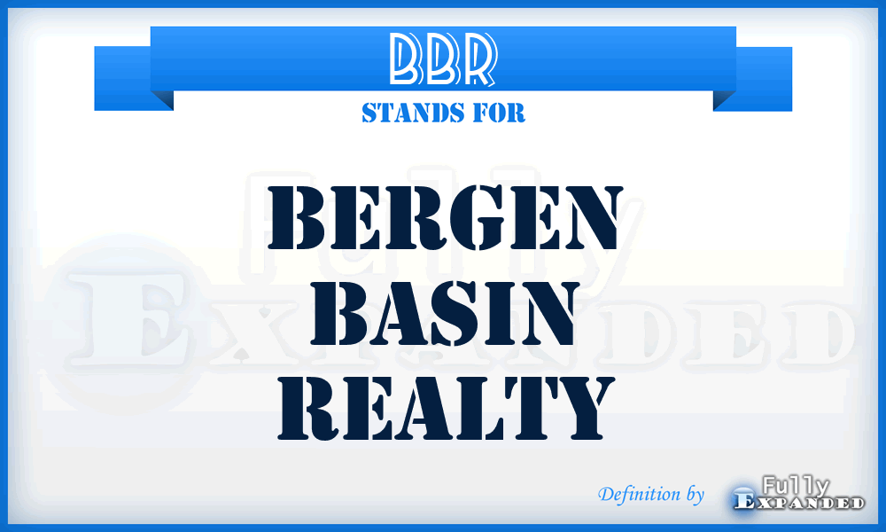 BBR - Bergen Basin Realty