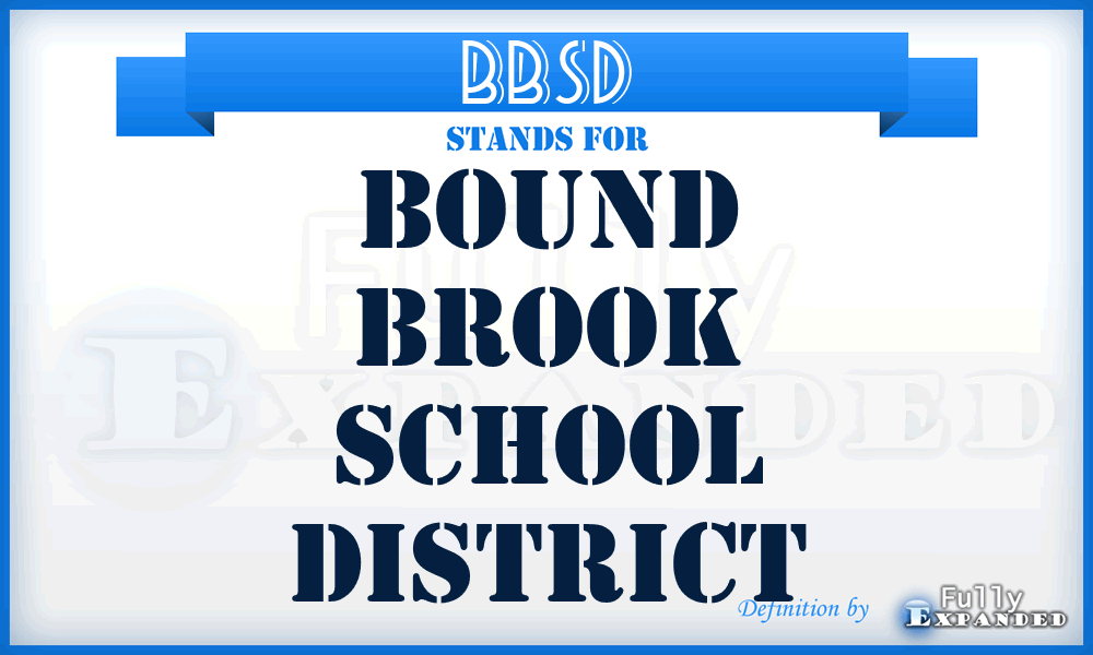 BBSD - Bound Brook School District
