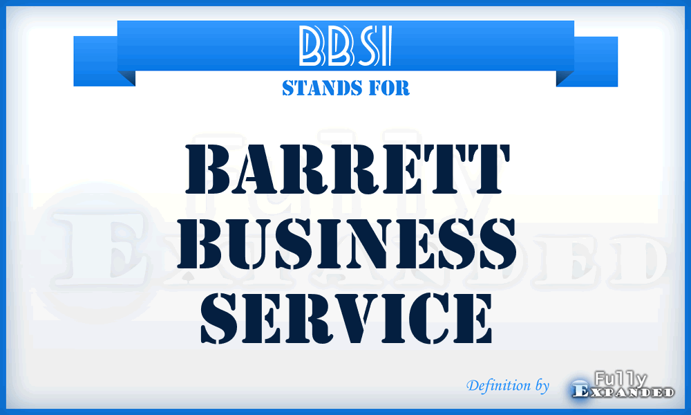 BBSI - Barrett Business Service