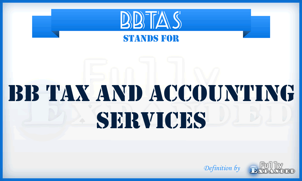 BBTAS - BB Tax and Accounting Services