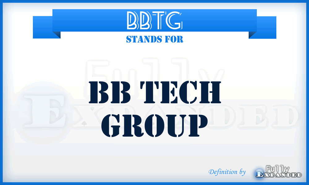 BBTG - BB Tech Group