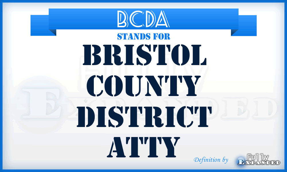 BCDA - Bristol County District Atty