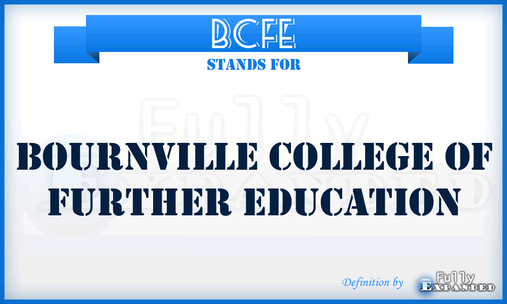 BCFE - Bournville College of Further Education