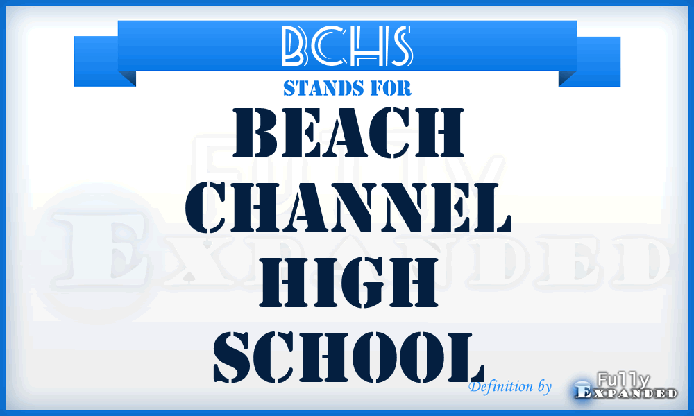 BCHS - Beach Channel High School