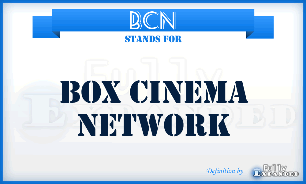 BCN - Box Cinema Network