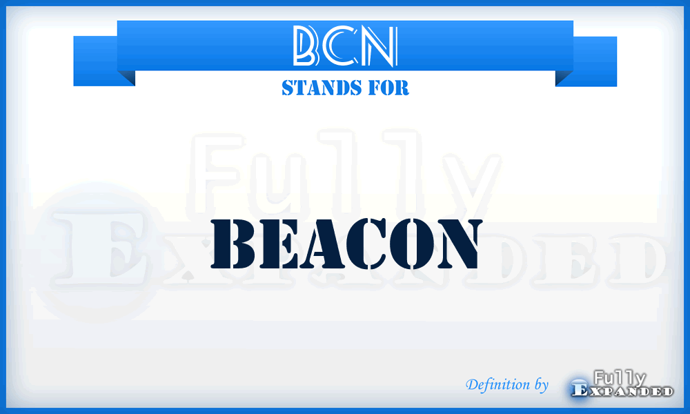 BCN - beacon