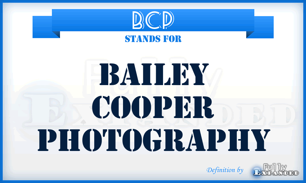 BCP - Bailey Cooper Photography