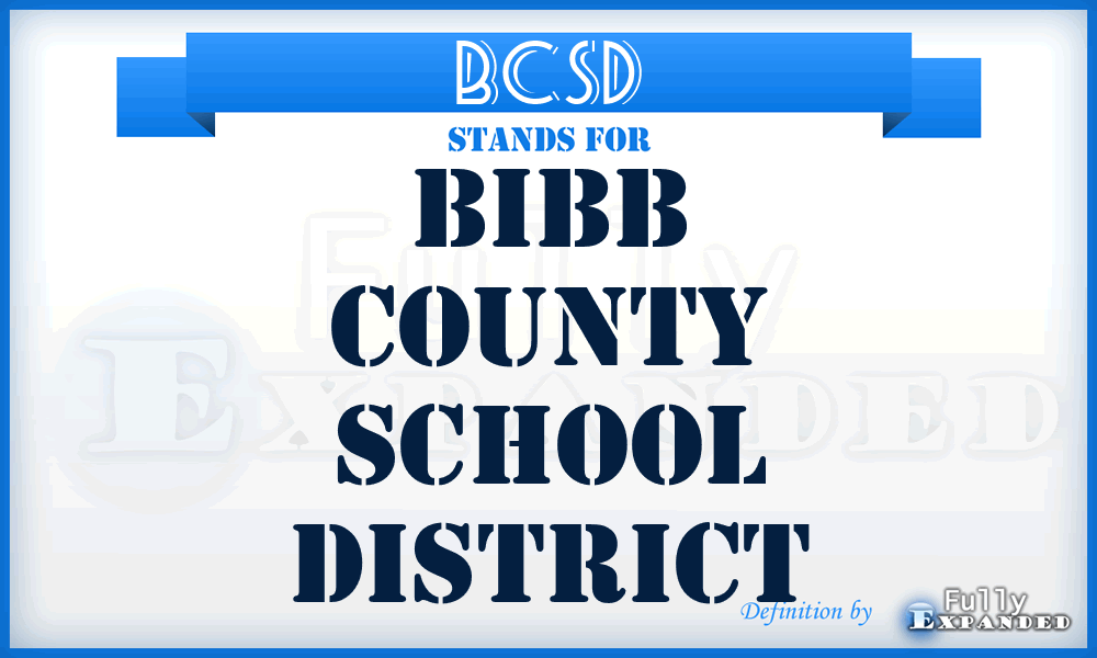 BCSD - Bibb County School District