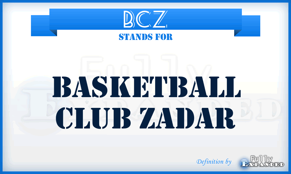 BCZ - Basketball Club Zadar