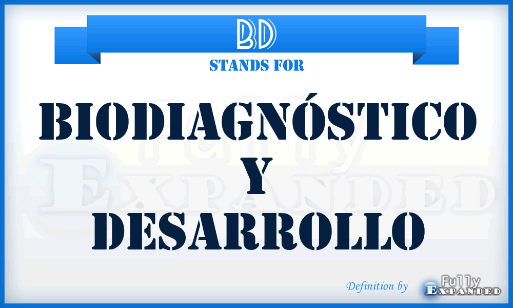 BD - Biodiagnóstico y Desarrollo