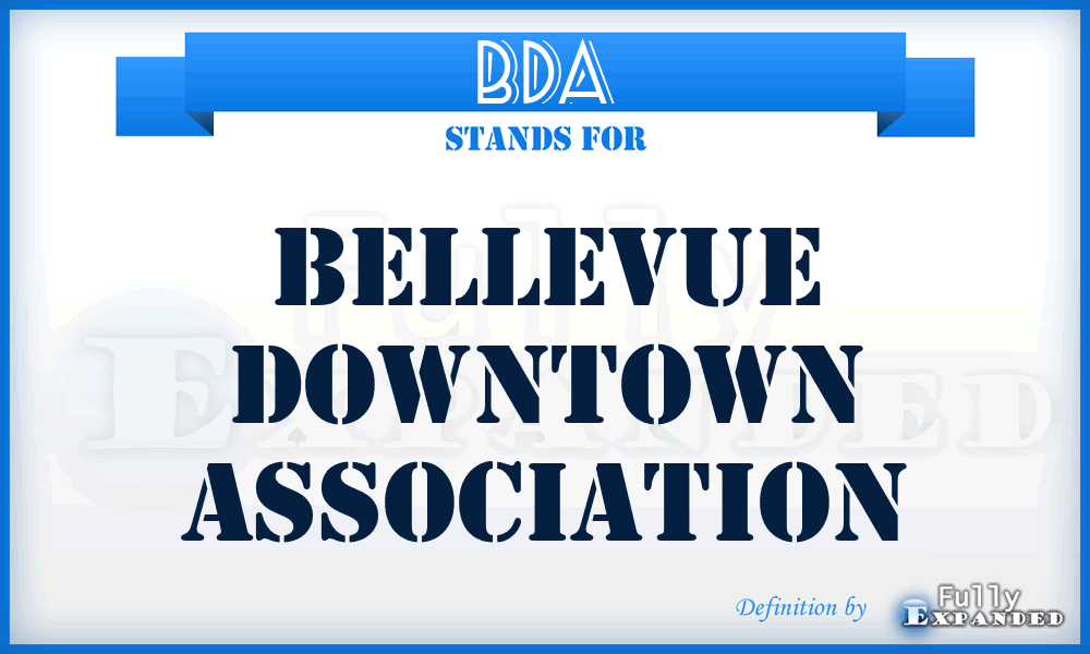 BDA - Bellevue Downtown Association