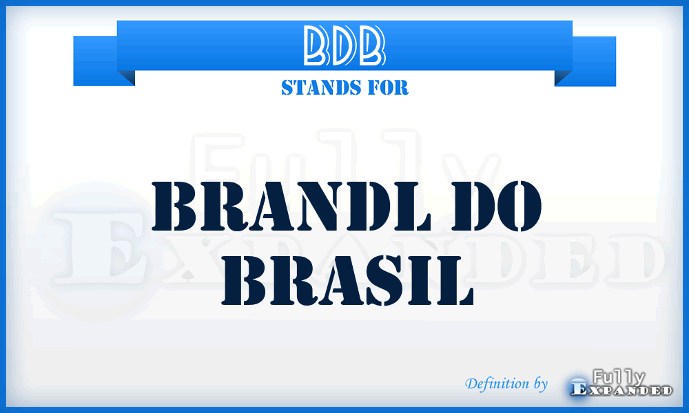 BDB - Brandl Do Brasil