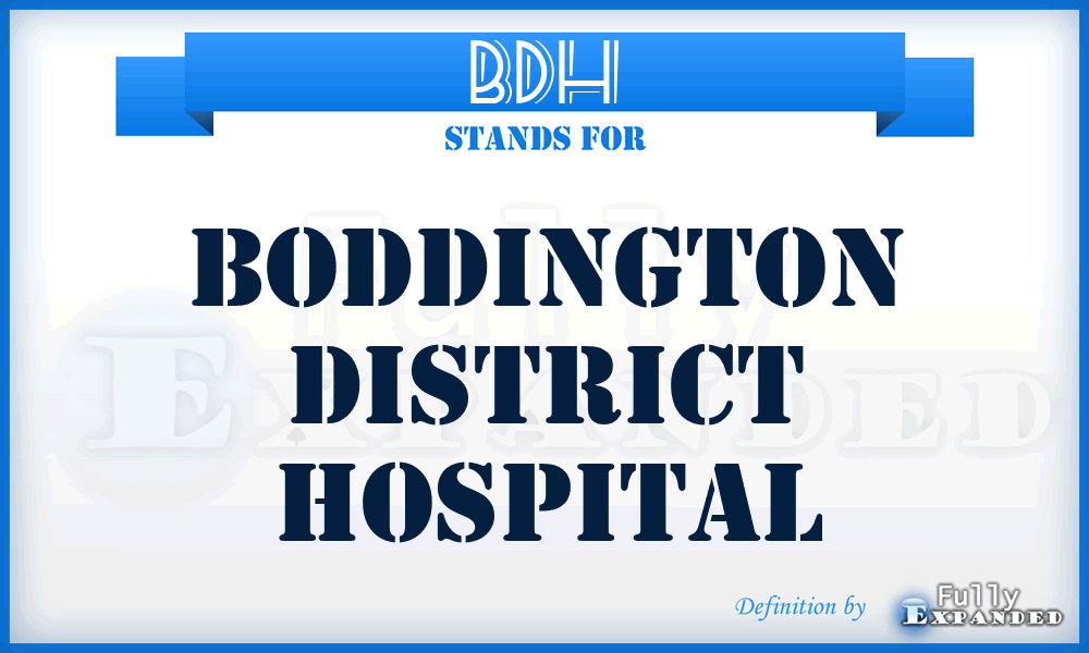 BDH - Boddington District Hospital