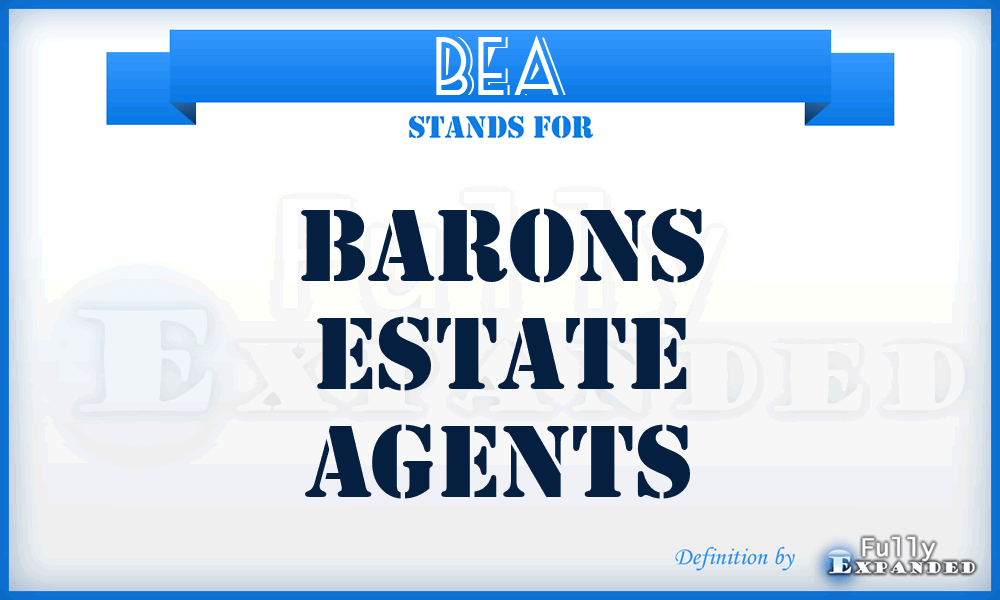BEA - Barons Estate Agents